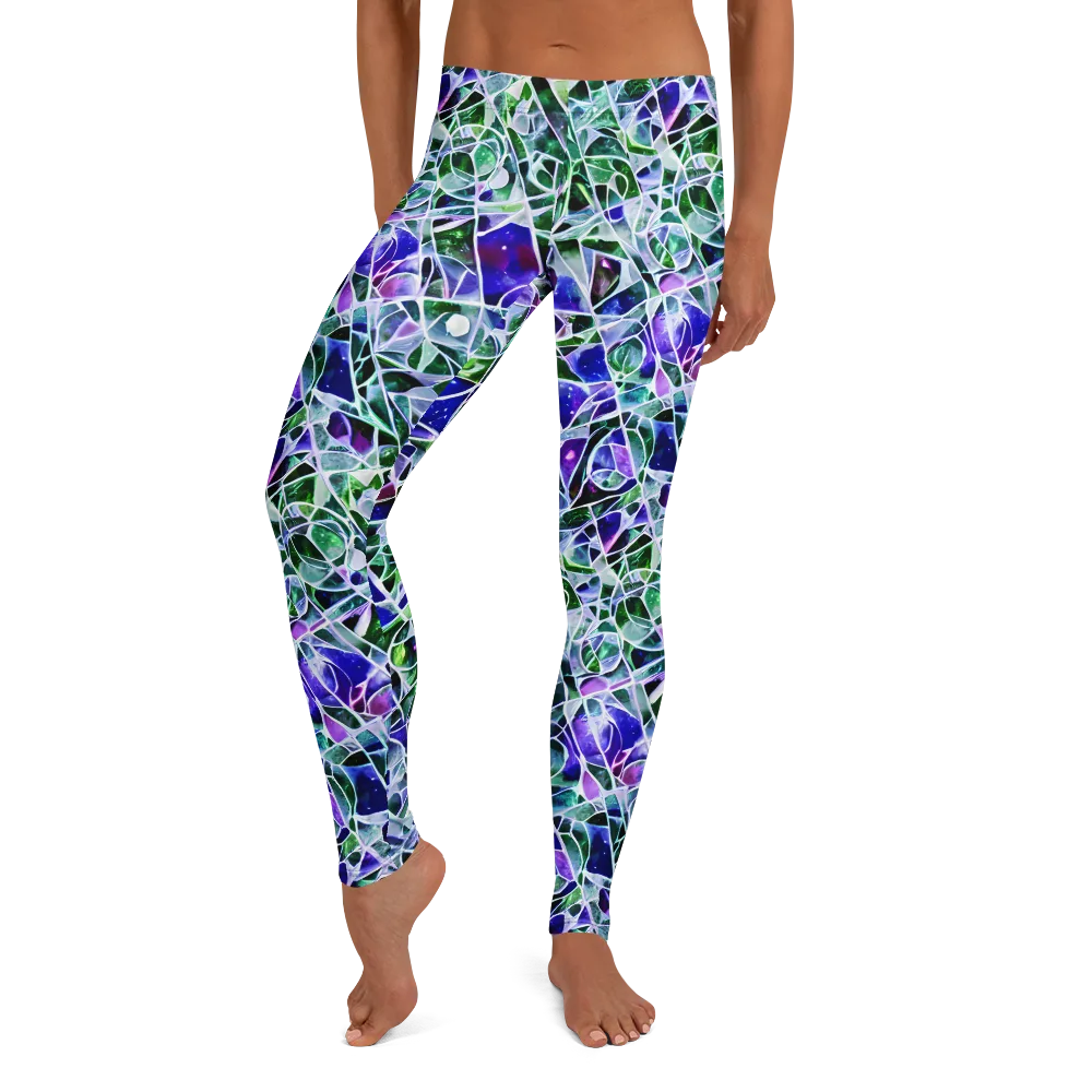 Prismatic Shatter on Leggings — Front