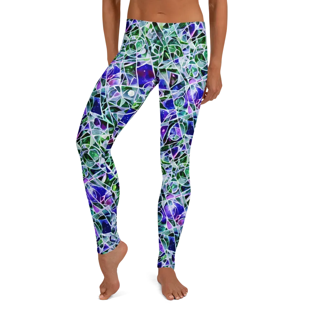 Prismatic Shatter on Leggings — Front