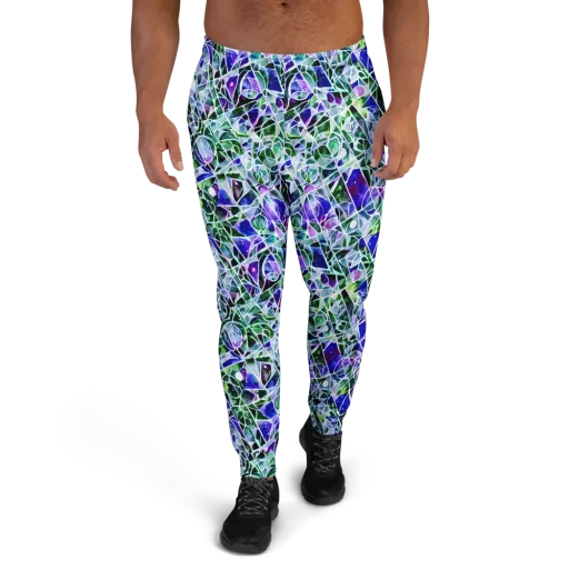 Prismatic Shatter on a Men's Joggers