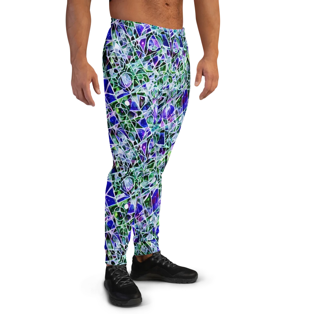 Prismatic Shatter on Men's Joggers — Right
