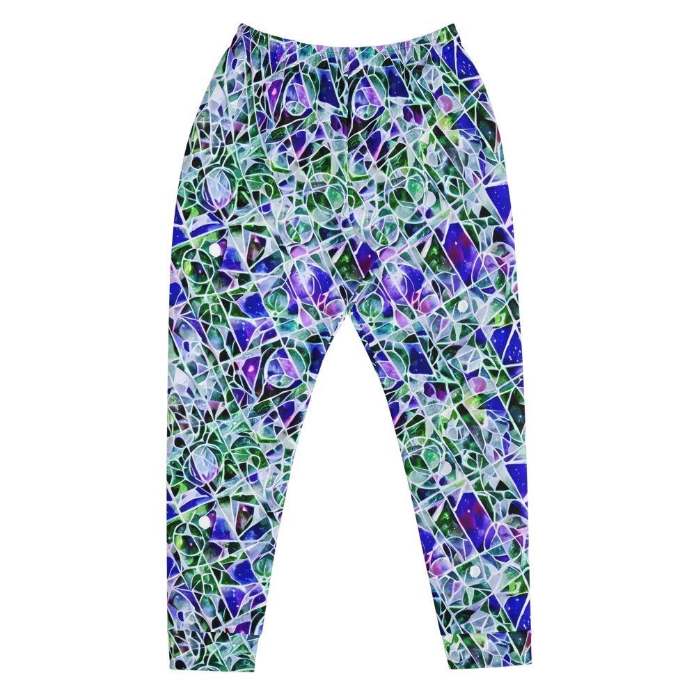 Prismatic Shatter on Men's Joggers — Front
