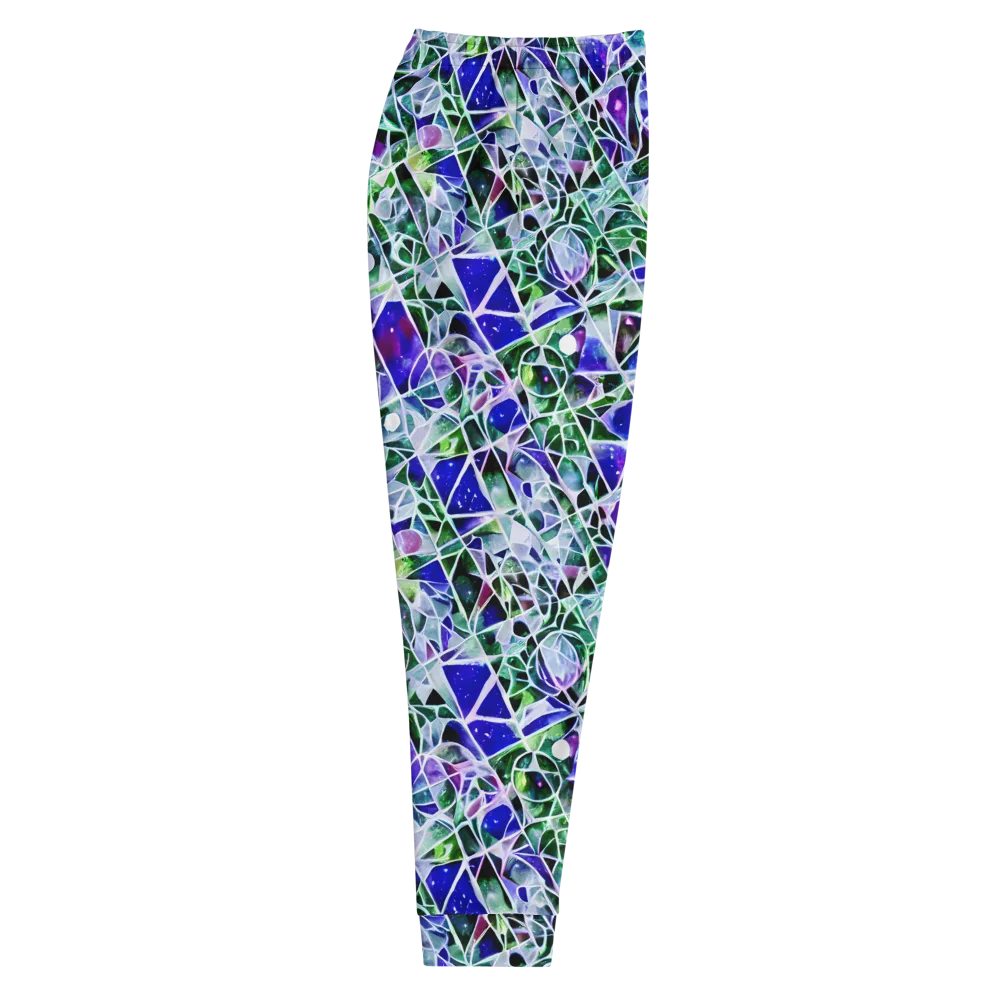 Prismatic Shatter on Men's Joggers — Right