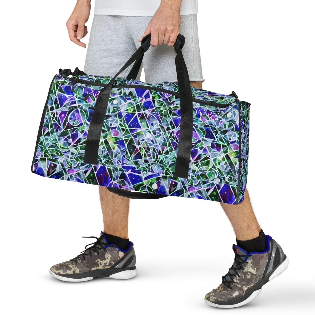 Prismatic Shatter on Duffle Bag — Front