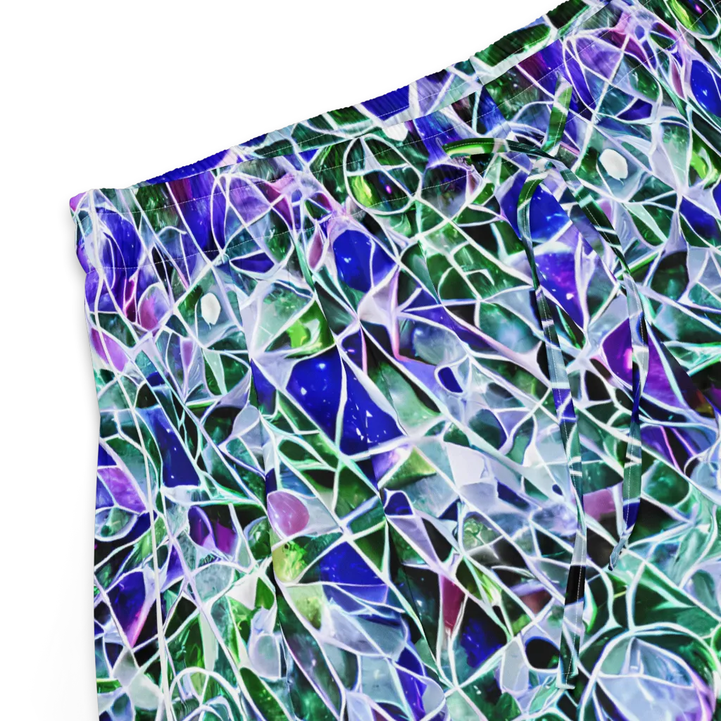 Prismatic Shatter on Women's Pajama Shorts — Product details