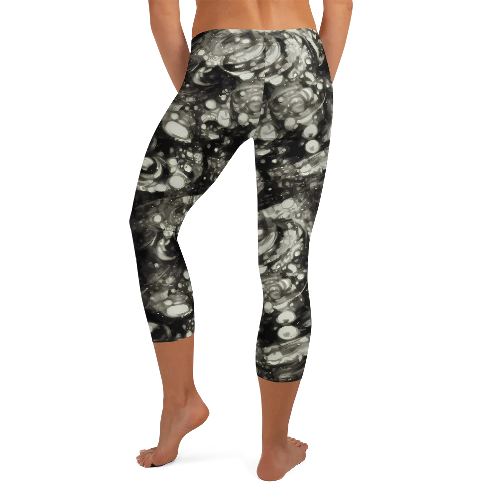 Lunar Molten on Capri Leggings — Back