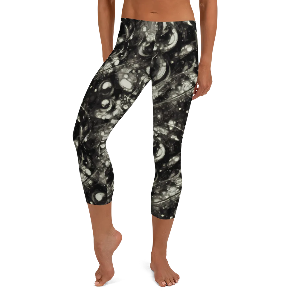 Lunar Molten on Capri Leggings — Front