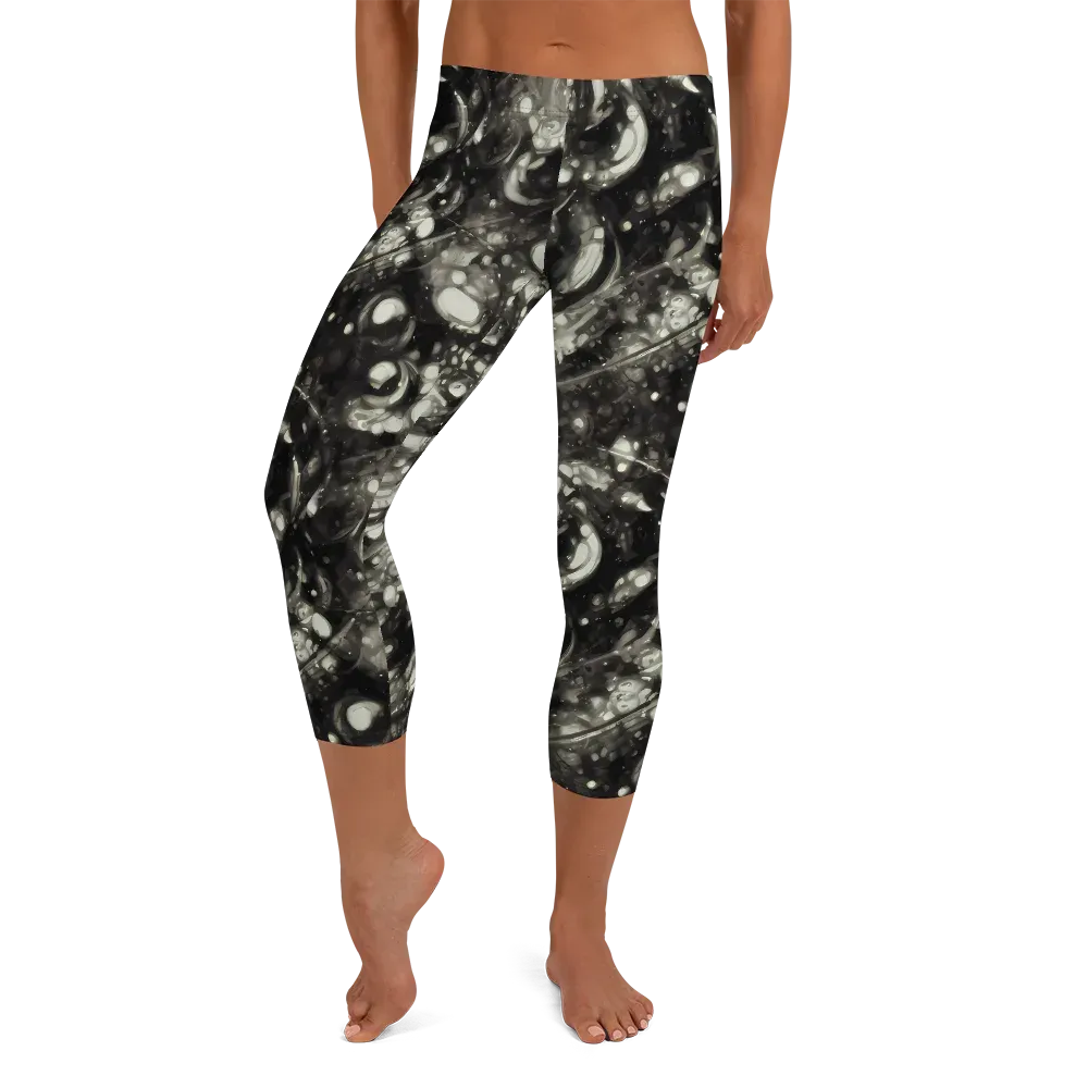 Lunar Molten on Capri Leggings — Front