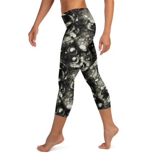 Lunar Molten on a Capri Leggings