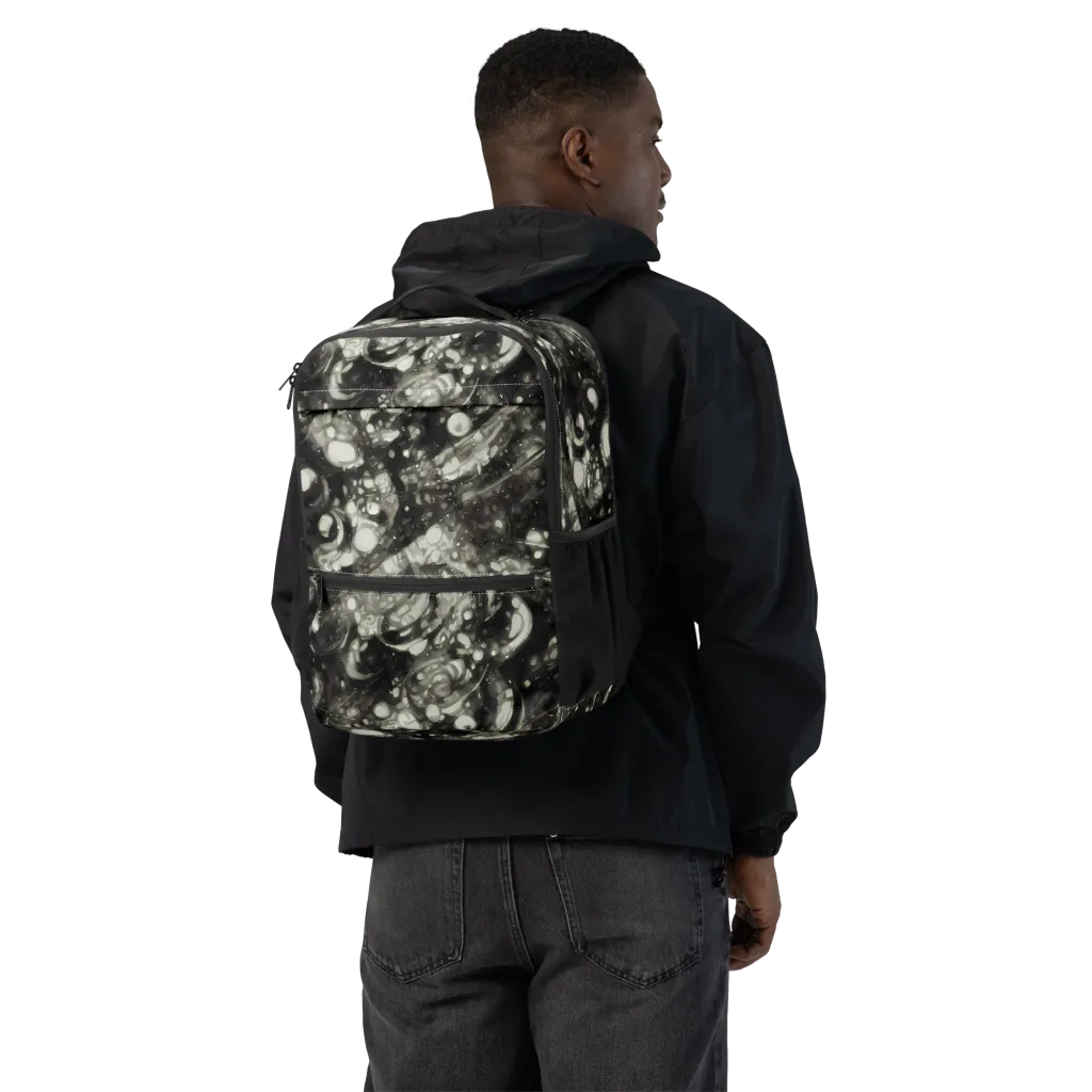 Lunar Molten on Utility Backpack — Back