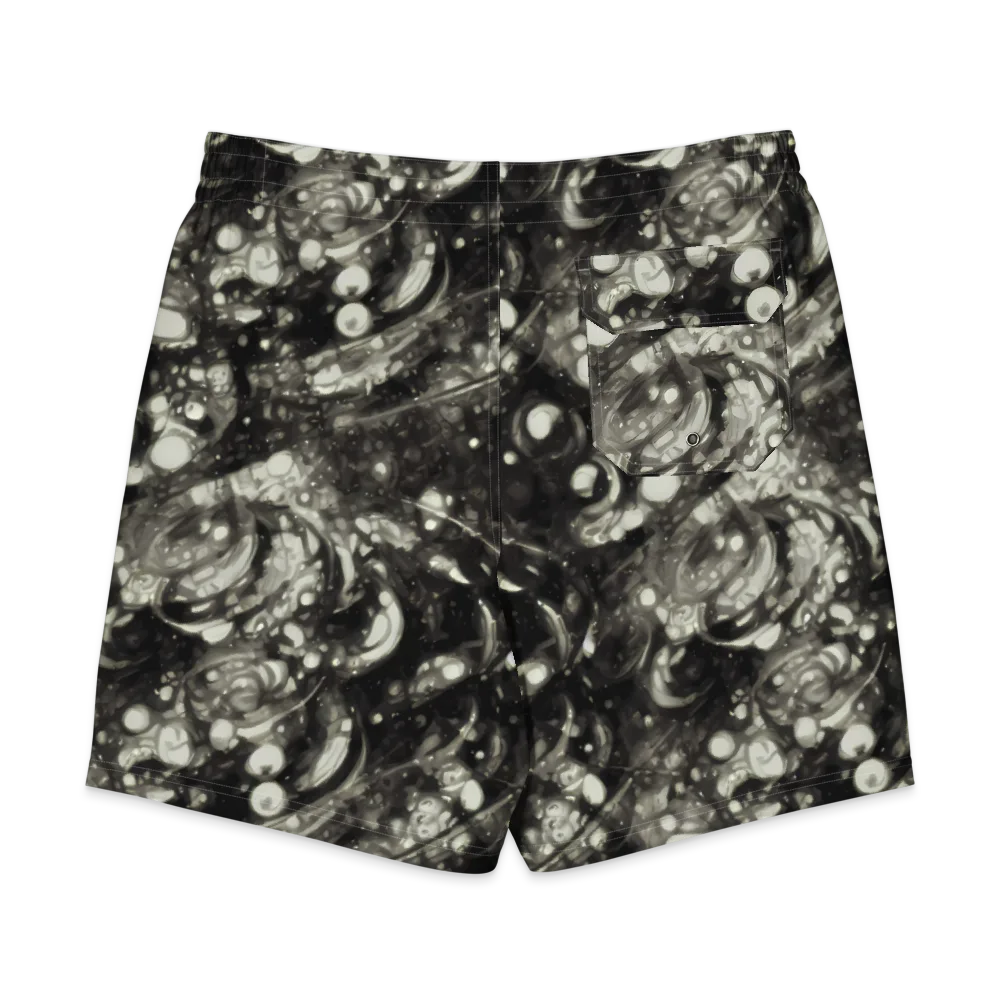 Lunar Molten on Men's Board Shorts — Back