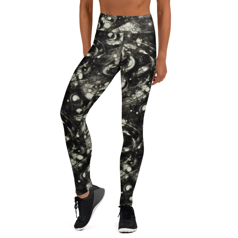 Lunar Molten on Yoga Leggings — Front