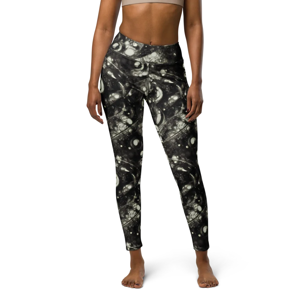 Lunar Molten on Yoga Leggings — Front