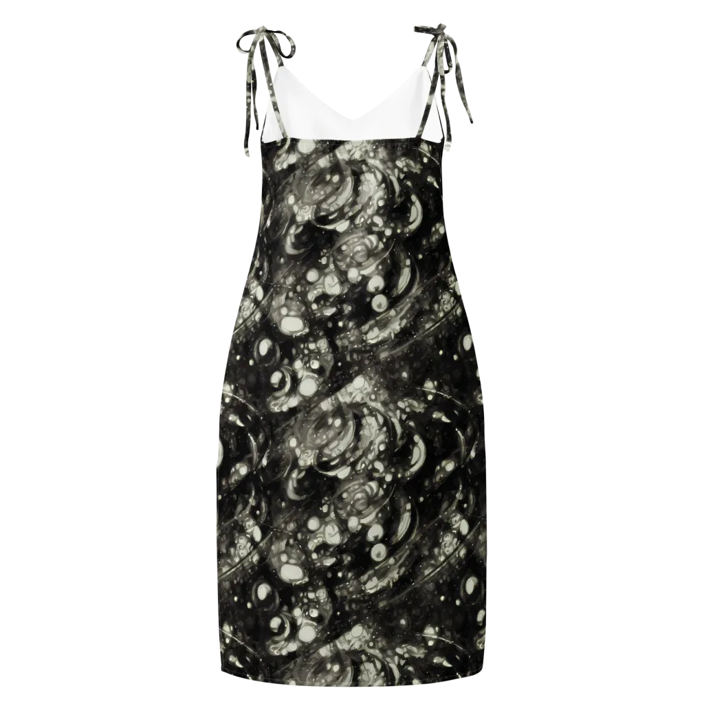 Lunar Molten on Slip Dress — Back