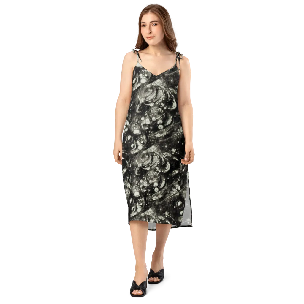 Lunar Molten on Slip Dress — Front