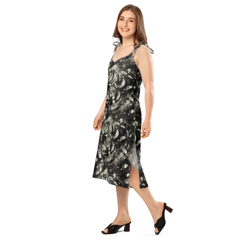 Lunar Molten on Slip Dress — Left Front