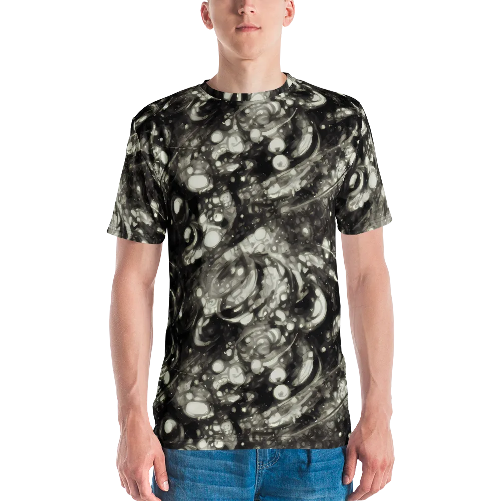 Lunar Molten on Men's Crew Neck T-Shirt — Front