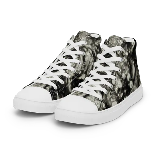 Lunar Molten on a Women's High Top Canvas Shoes