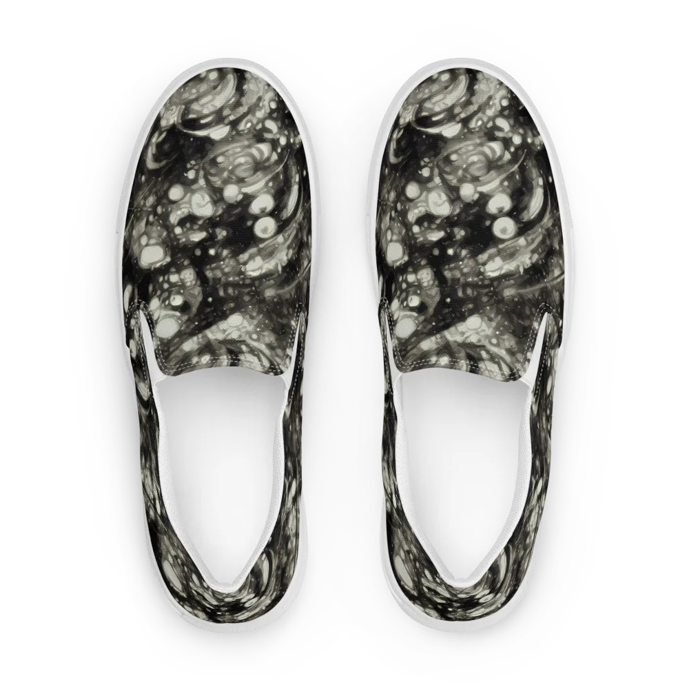 Lunar Molten on Men's Slip-On Canvas Shoes — Front