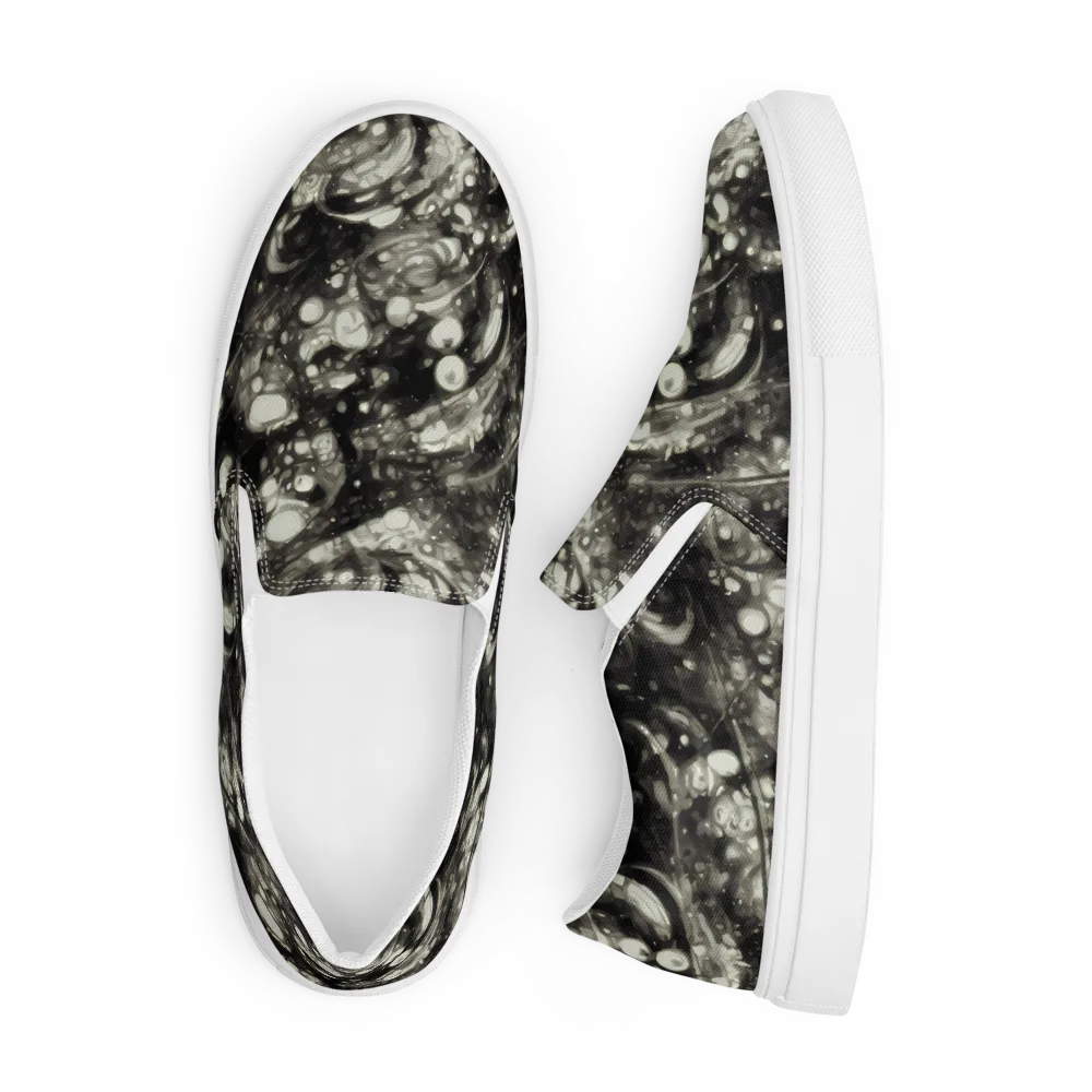 Lunar Molten on Men's Slip-On Canvas Shoes — Front