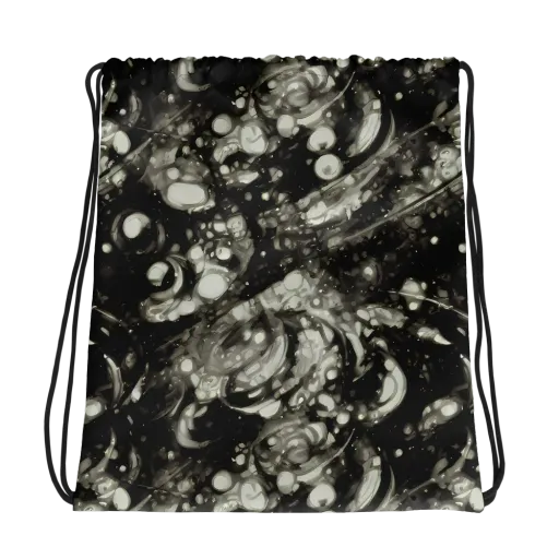 Lunar Molten on a Drawstring Bag