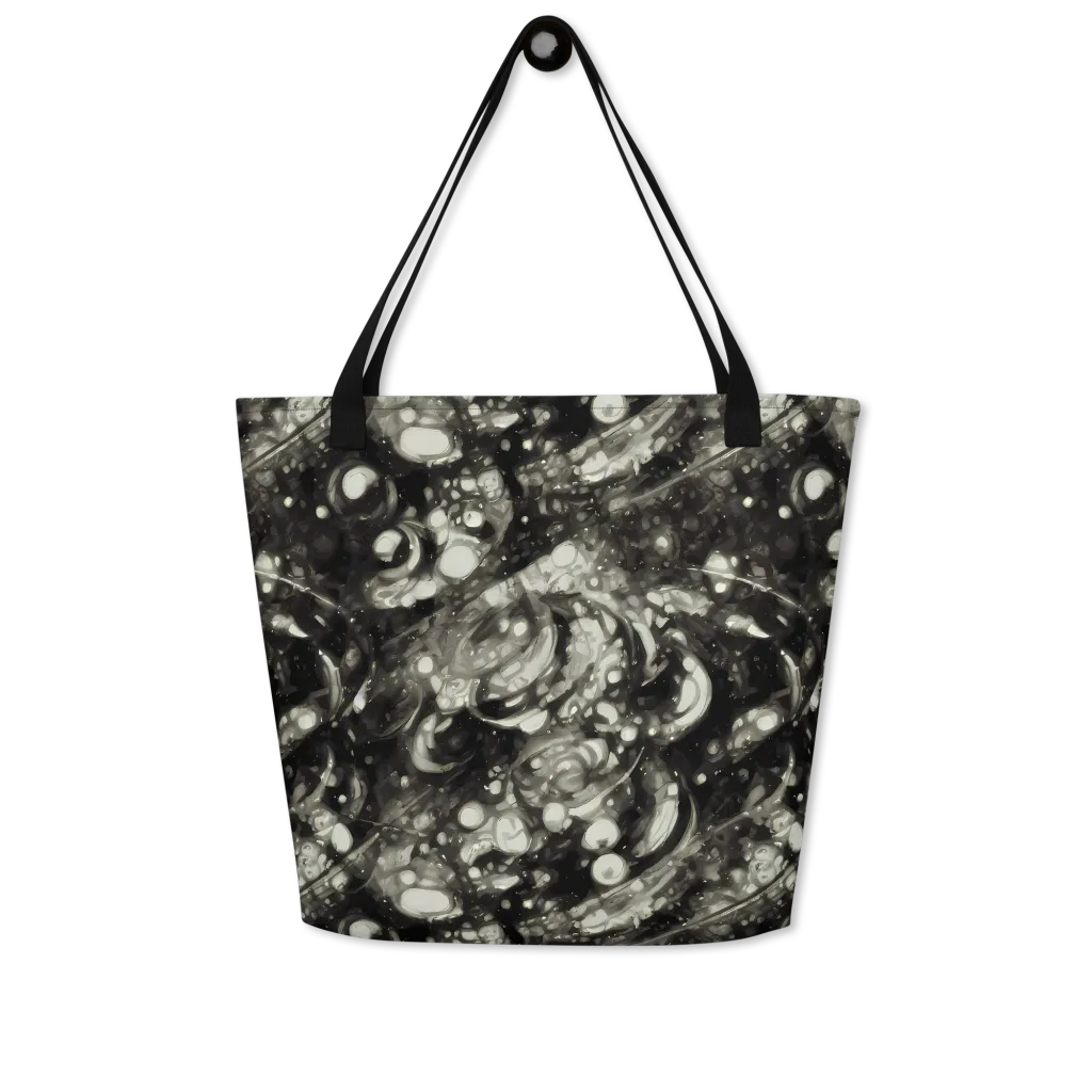 Lunar Molten on Large Tote Bag W/ Pocket — Front