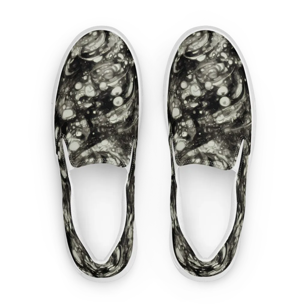 Lunar Molten on Women's Slip-On Canvas Shoes — Front