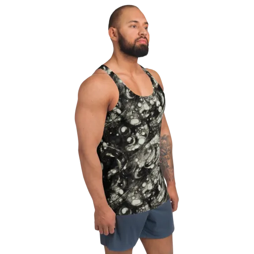 Lunar Molten on a Men's Tank Top