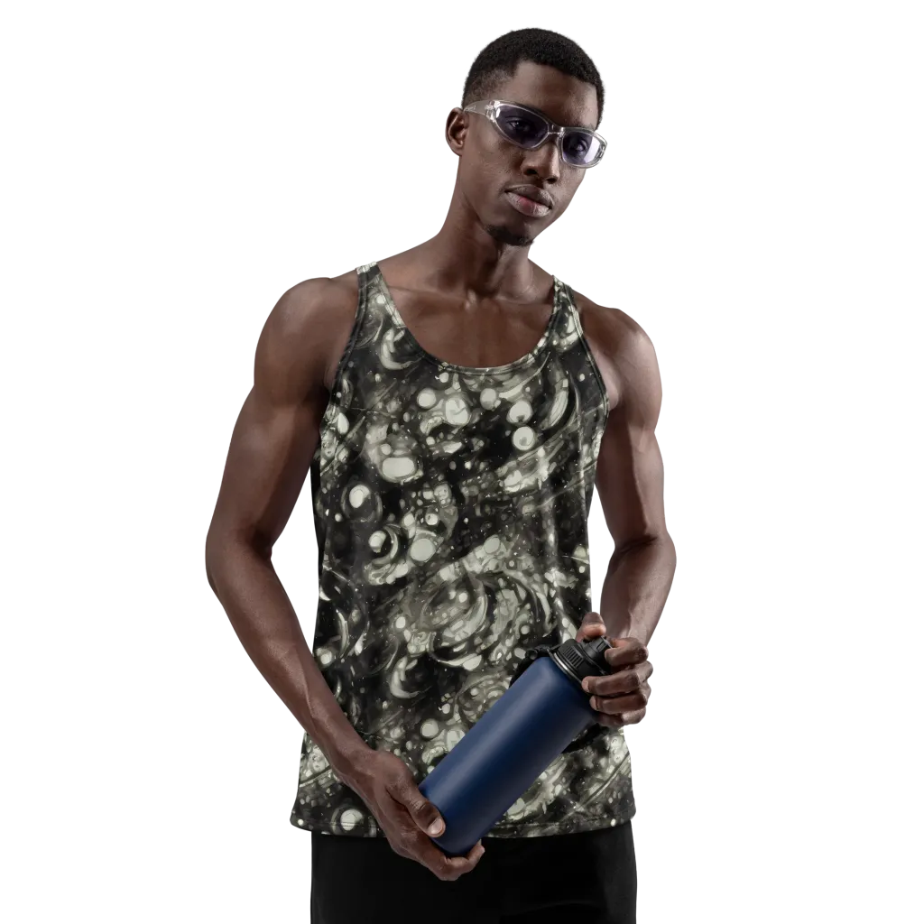 Lunar Molten on Men's Tank Top — Front