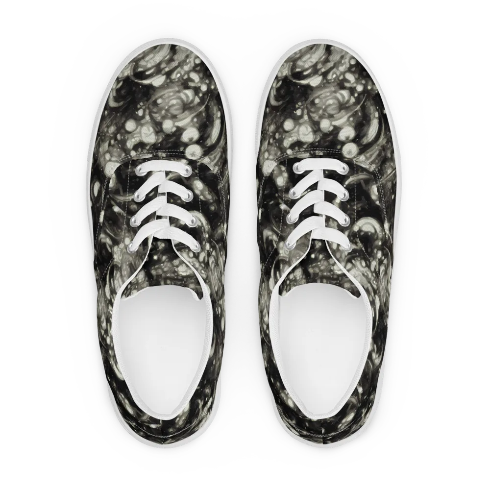 Lunar Molten on Men's Lace-Up Canvas Shoes — Front