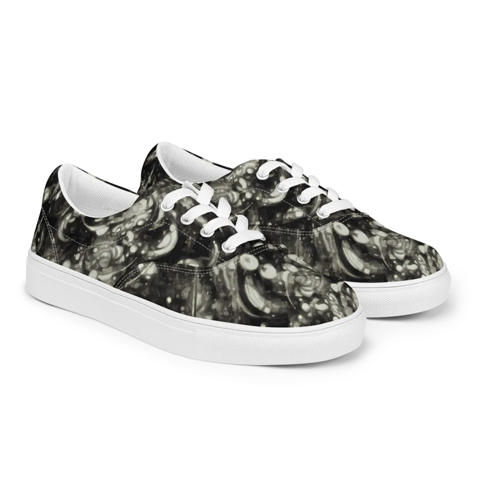 Lunar Molten on Men's Lace-Up Canvas Shoes — Right Front