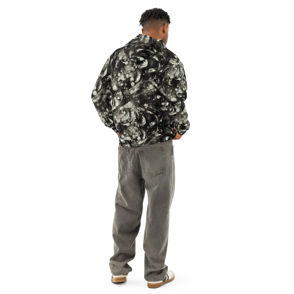 Lunar Molten on Cotton Hoodie — Back