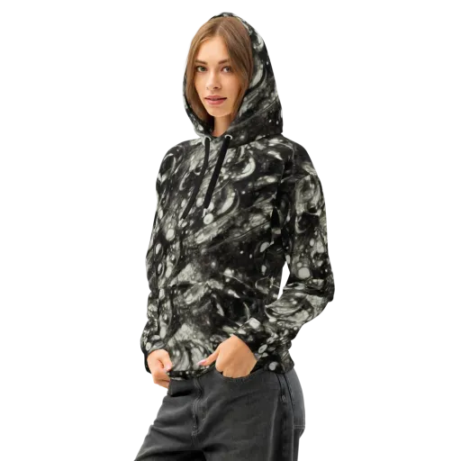 Lunar Molten on a Cotton Hoodie