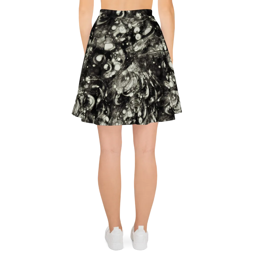 Lunar Molten on Skater Skirt — Back