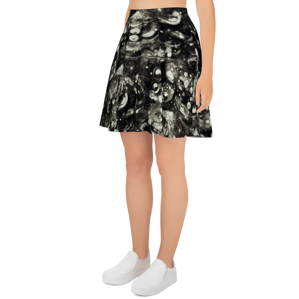 Lunar Molten on Skater Skirt — Left