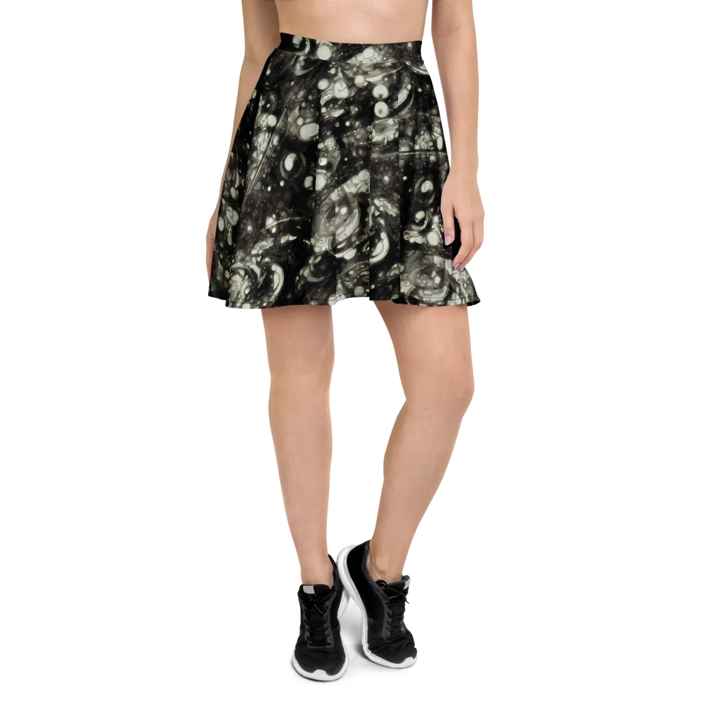 Lunar Molten on Skater Skirt — Front