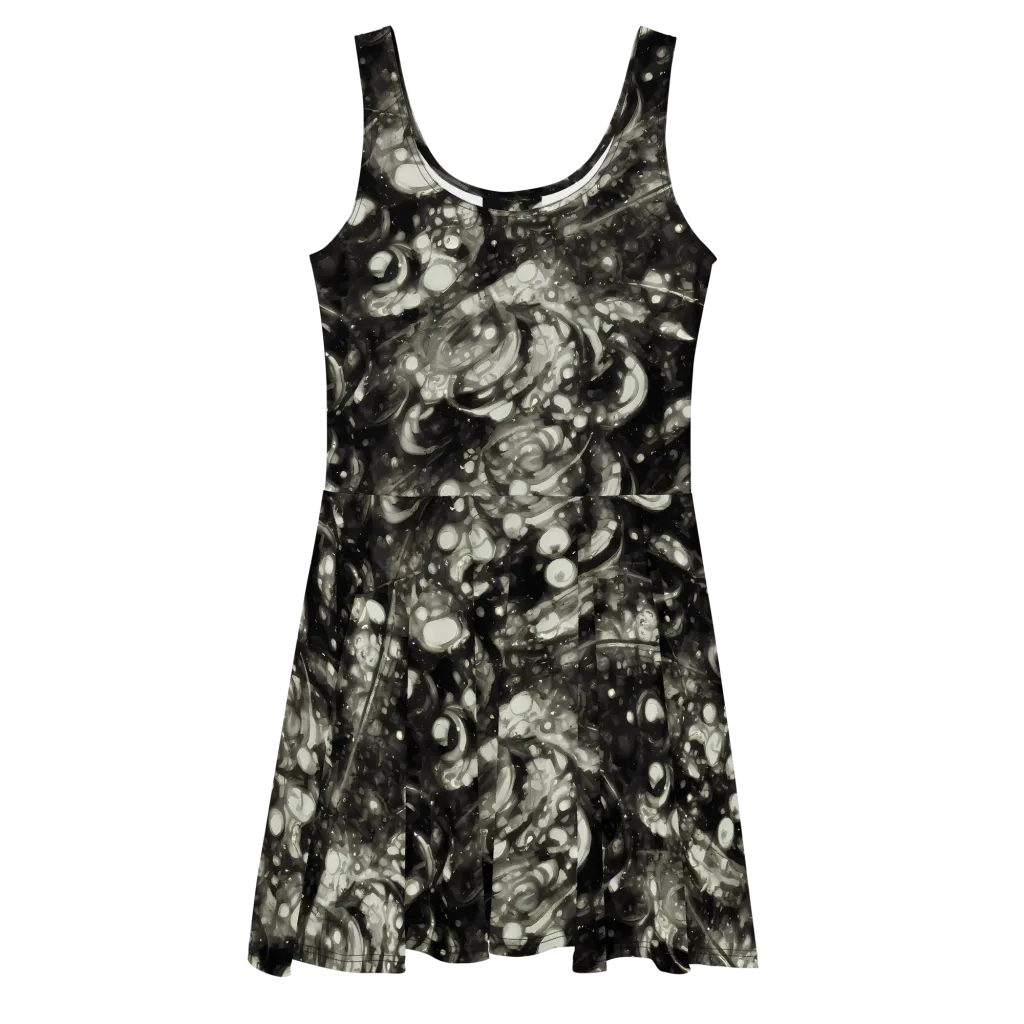 Lunar Molten on Skater Dress — Front