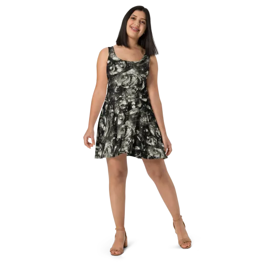 Lunar Molten on a Skater Dress