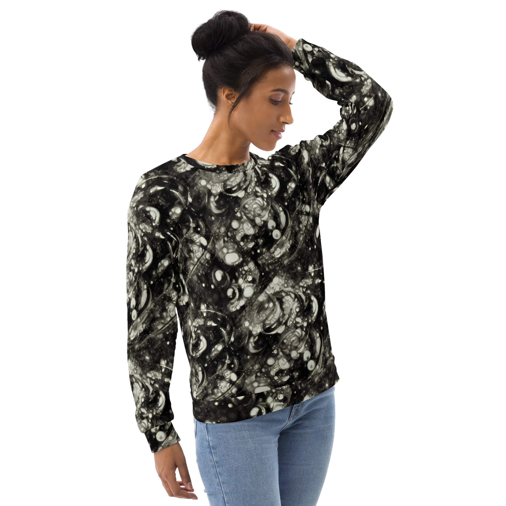 Lunar Molten on Sweatshirt — Right Front