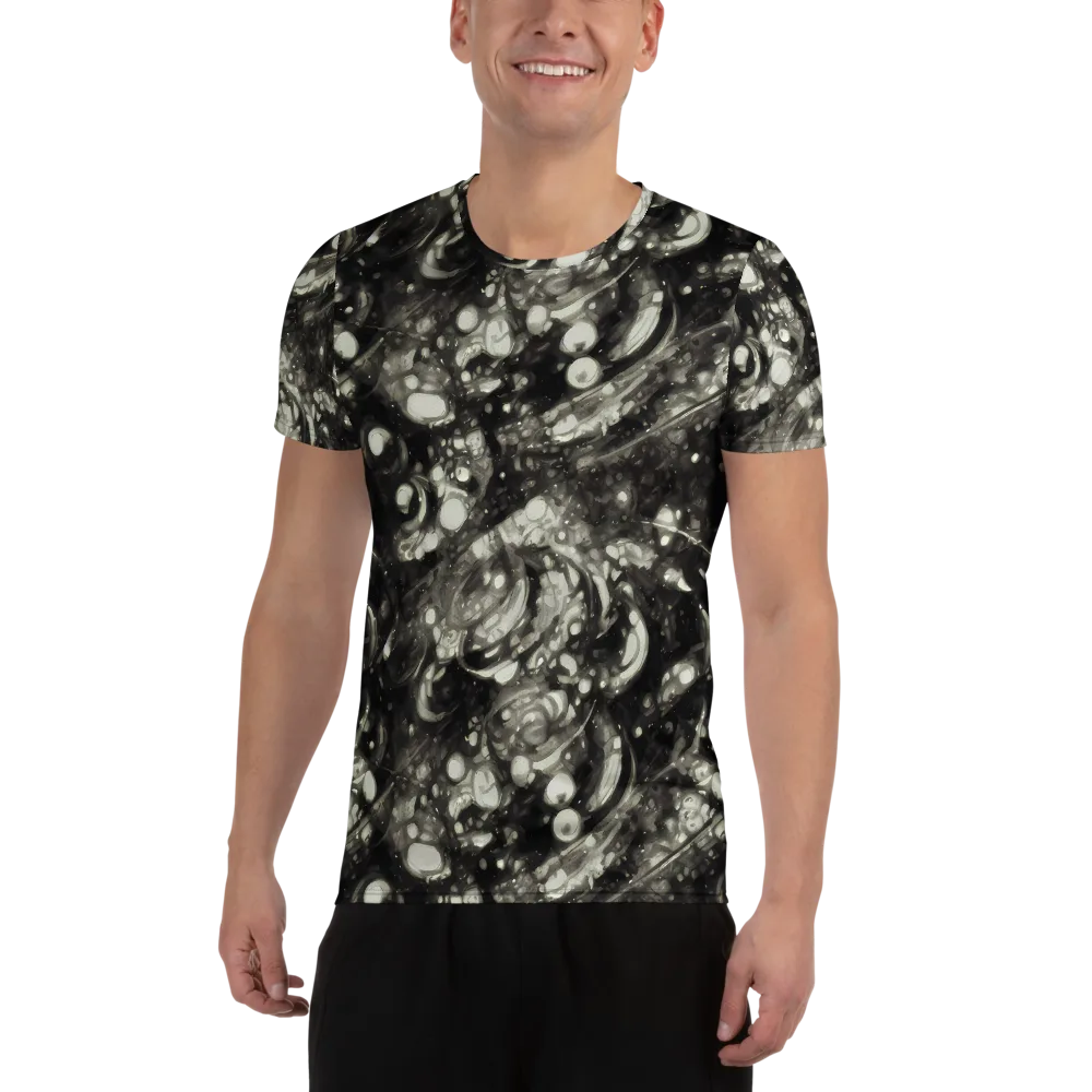 Lunar Molten on Men's Athletic T-Shirt — Front