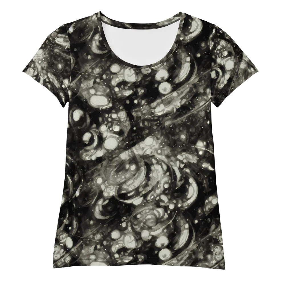 Lunar Molten on Women's Athletic T-Shirt — Front