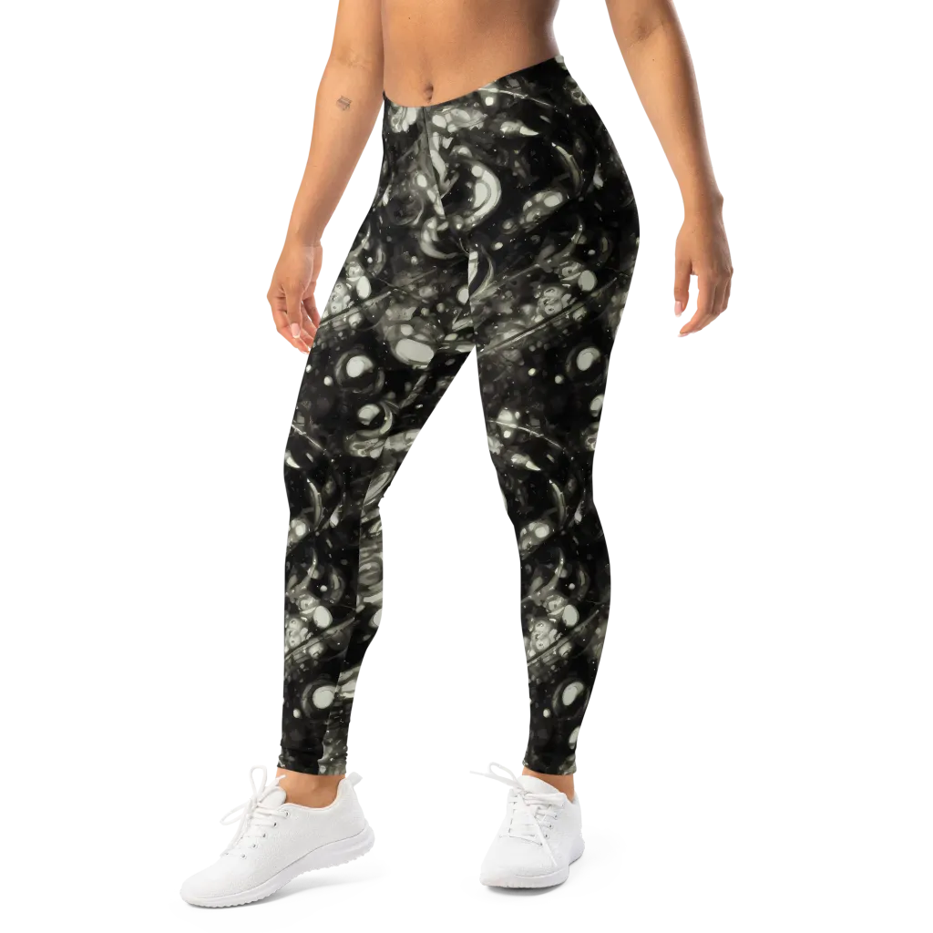 Lunar Molten on Leggings — Left Front