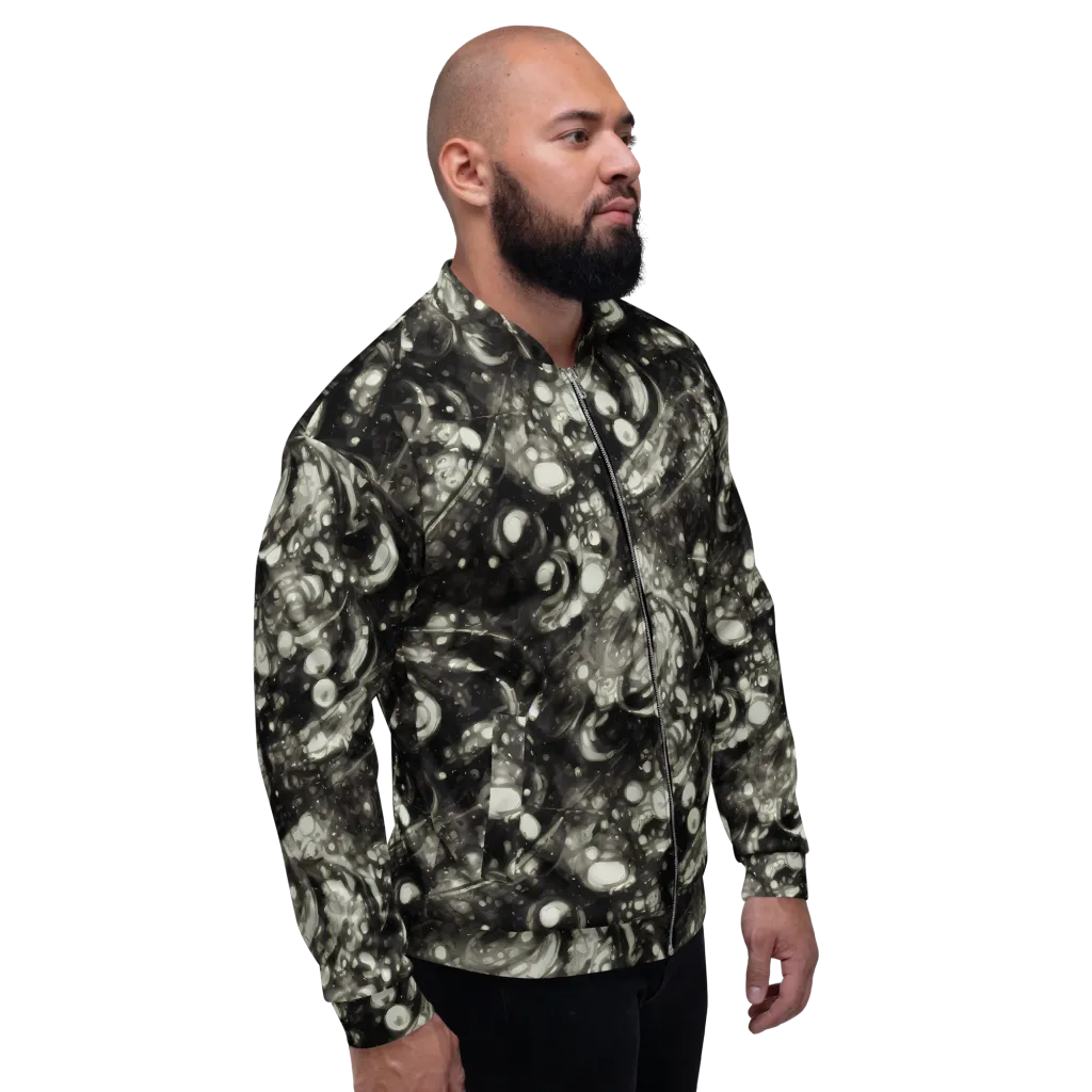 Lunar Molten on Bomber Jacket — Right