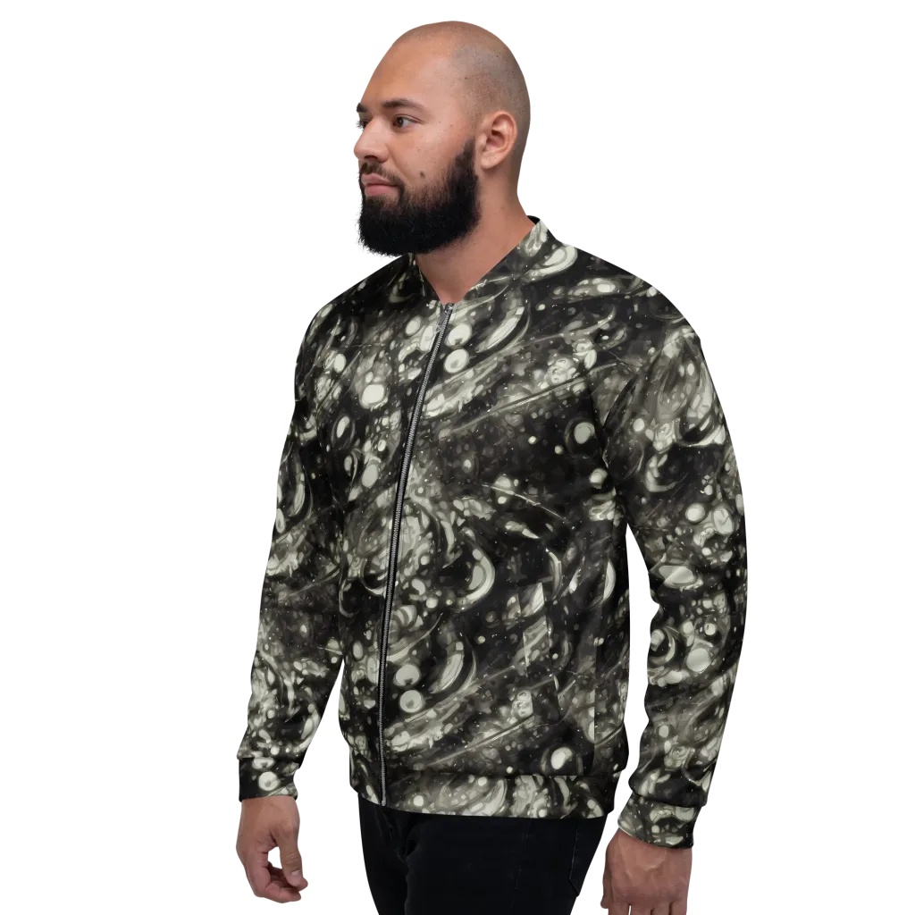 Lunar Molten on Bomber Jacket — Left