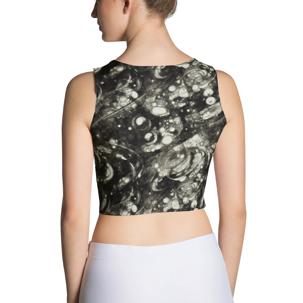 Lunar Molten on Crop Top — Back