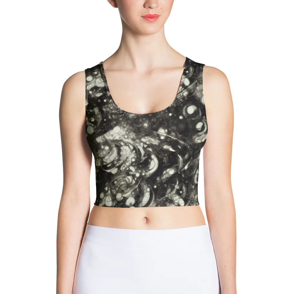 Lunar Molten on Crop Top — Front