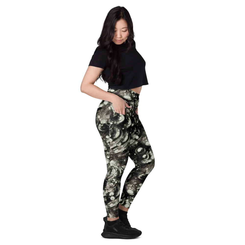 Lunar Molten on Leggings with Pockets — Right