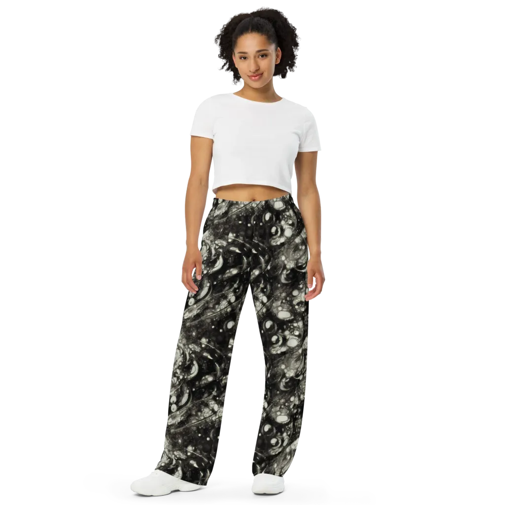 Lunar Molten on Wide-Leg Pants — Front