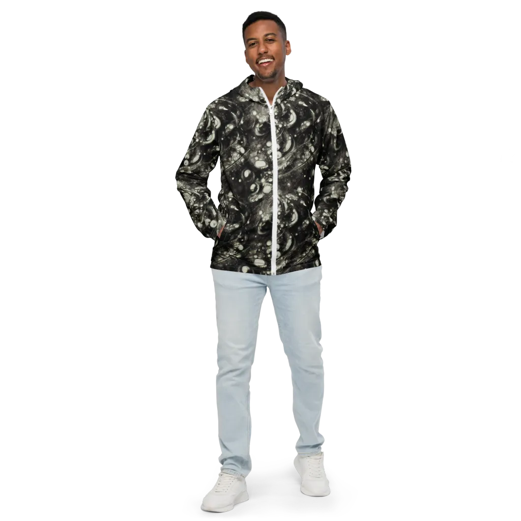 Lunar Molten on Men's Windbreaker — Front