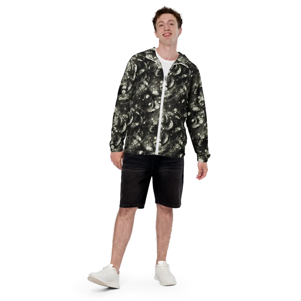 Lunar Molten on Men's Windbreaker — Front