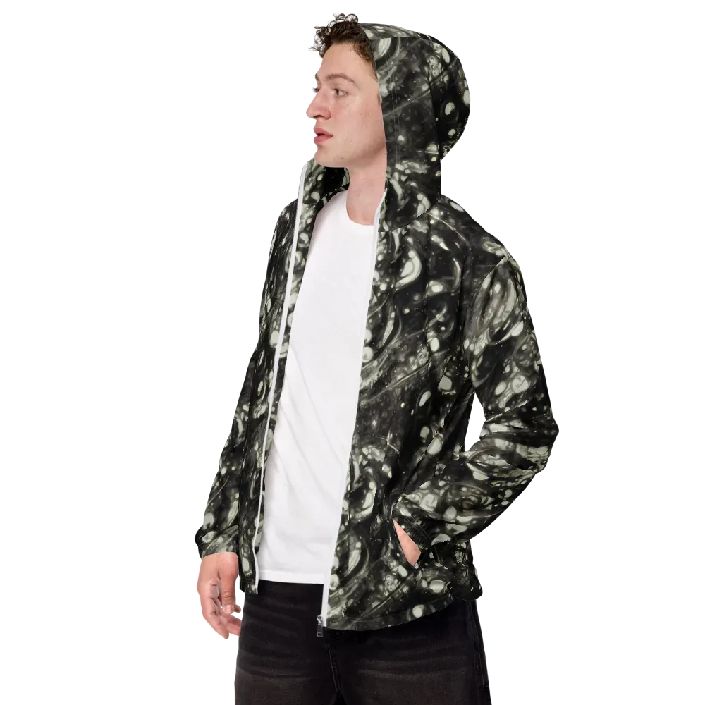 Lunar Molten on Men's Windbreaker — Left Front
